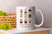 Mug Les calories de Noël ne comptent pas - Noël - Cadeau - Cadeau - HolidaySeason - MerryChristmas - ChristmasTree - WinterWonderland - SeasonsGreetings - HolidayCheer - HappyHolidays
