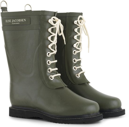 Ilse Jacobsen Rubberlaarzen 3/4 RUB15 - 410 Army | Army