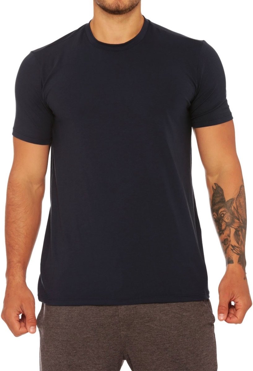 Mundo Unico Boss T-shirt maat XL blue