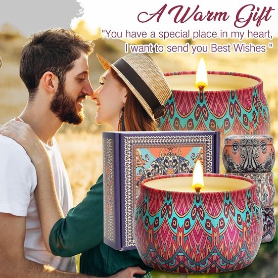 Frasheng geurkaarsen cadeauset voor dames, 9-pack
