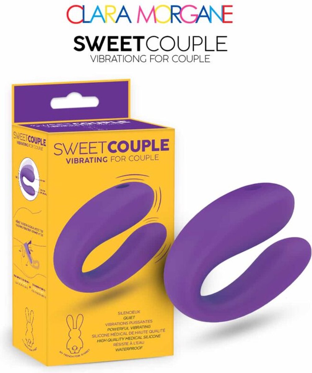 Goedkoopste Clara Morgane - SWEET COUPLE YELLOW PURPLE