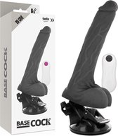 BASECOCK | Basecock Realistic Vibrator Remote Control Black 19 Cm