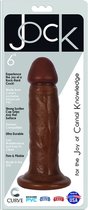 Curve Toys Dildo - 15 cm brown