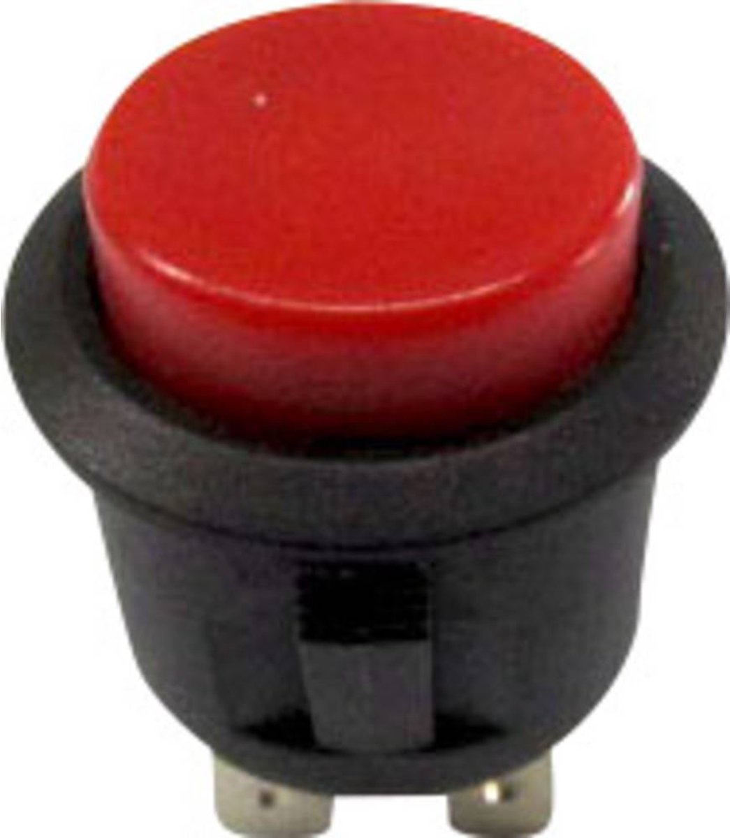 TRU COMPONENTS 1587760 TC-R13-527B-02RT Drukschakelaar 250 V/AC 6 A 1x aan/uit Continu 1 stuk(s)