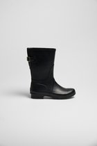 Dames regenlaarzen | halfhoge laarzen | Zwart | YM