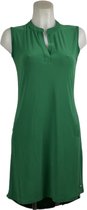 Angelle Milan – Travelkleding voor dames – Mouwloze Groene Jurk – Ademend – Kreukherstellend – Duurzame jurk - In 5 maten - Maat S