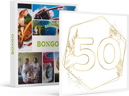 Bongo Bon -Gouden Huwelijk: Gefeliciteerd Met Jullie 50-jarig Jubileum!- Cadeaukaart