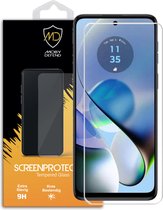 Motorola Moto G54 Screenprotector - MobyDefend Case-Friendly Screensaver - Gehard Glas - Glasplaatje Geschikt Voor Motorola Moto G54