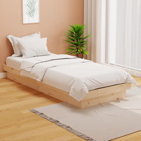 The Living Store Bedframe massief hout - Bed