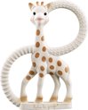 foto van Sophie de giraf Bijtring Soft - Baby speelgoed - Kraamcadeau - Babyshower cadeau - 100% Natuurlijk rubber - In gerecyled geschenkdoosje met organic katoenen strikje - Vanaf 0 maanden - Bruin/Beige