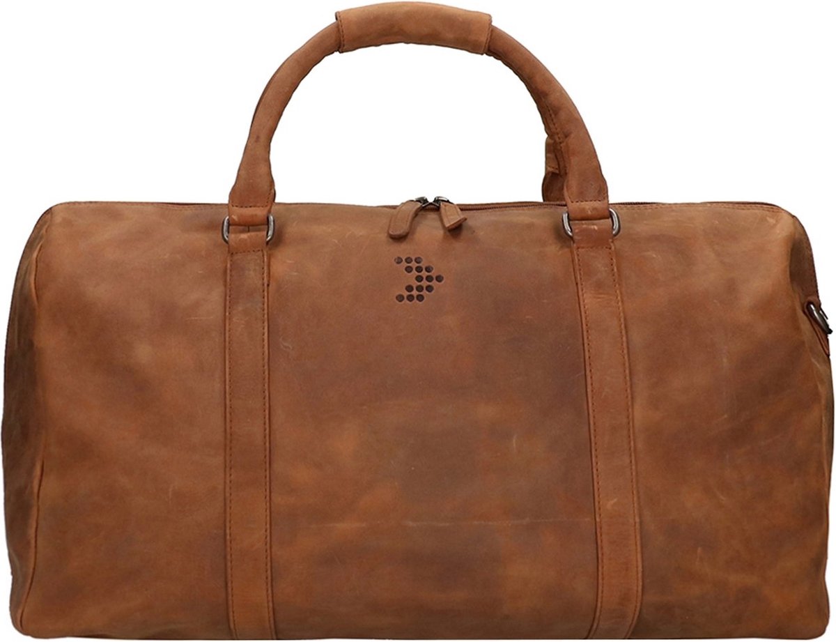 Travelbags Reistas / Weekendtas / Handbagage - The Base Leather - 53 cm (small) - Cognac