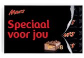 Mars Giftbox - Chocolade cadeau - Mars cadeau - "Speciaal voor jou" - Past door brievenbus - 400 g