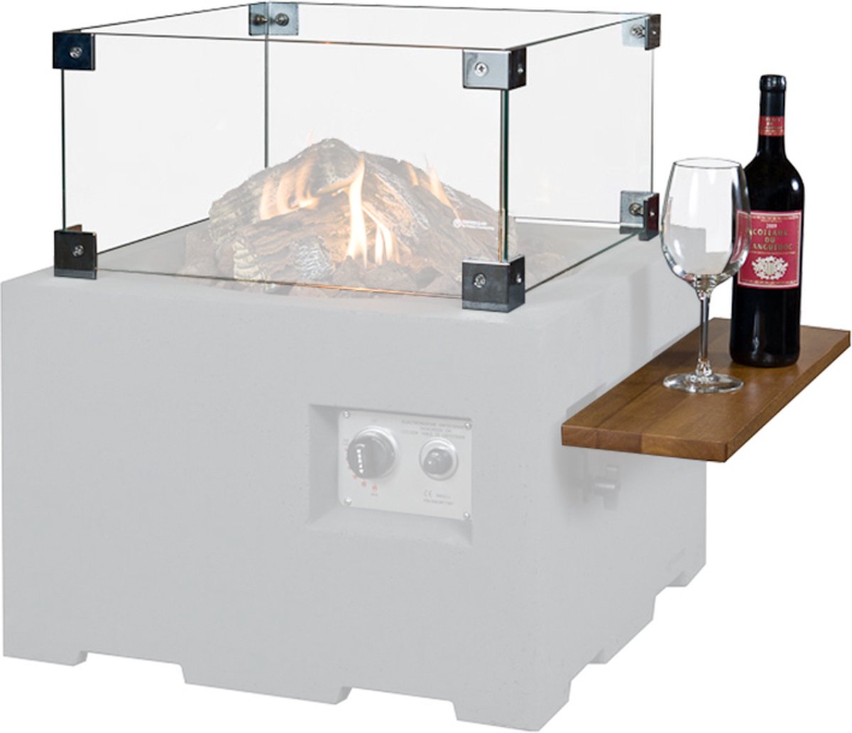 Happy Cocooning Cocoon Table Small Square - Fire Table - Black