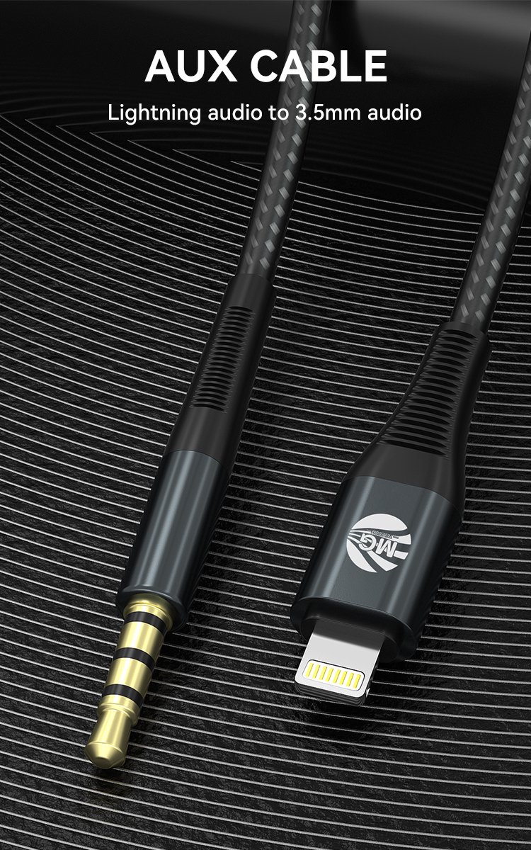 Keple AUX Cable de Entrada Adaptador Stereos Alpine AUX Jack 3,5
