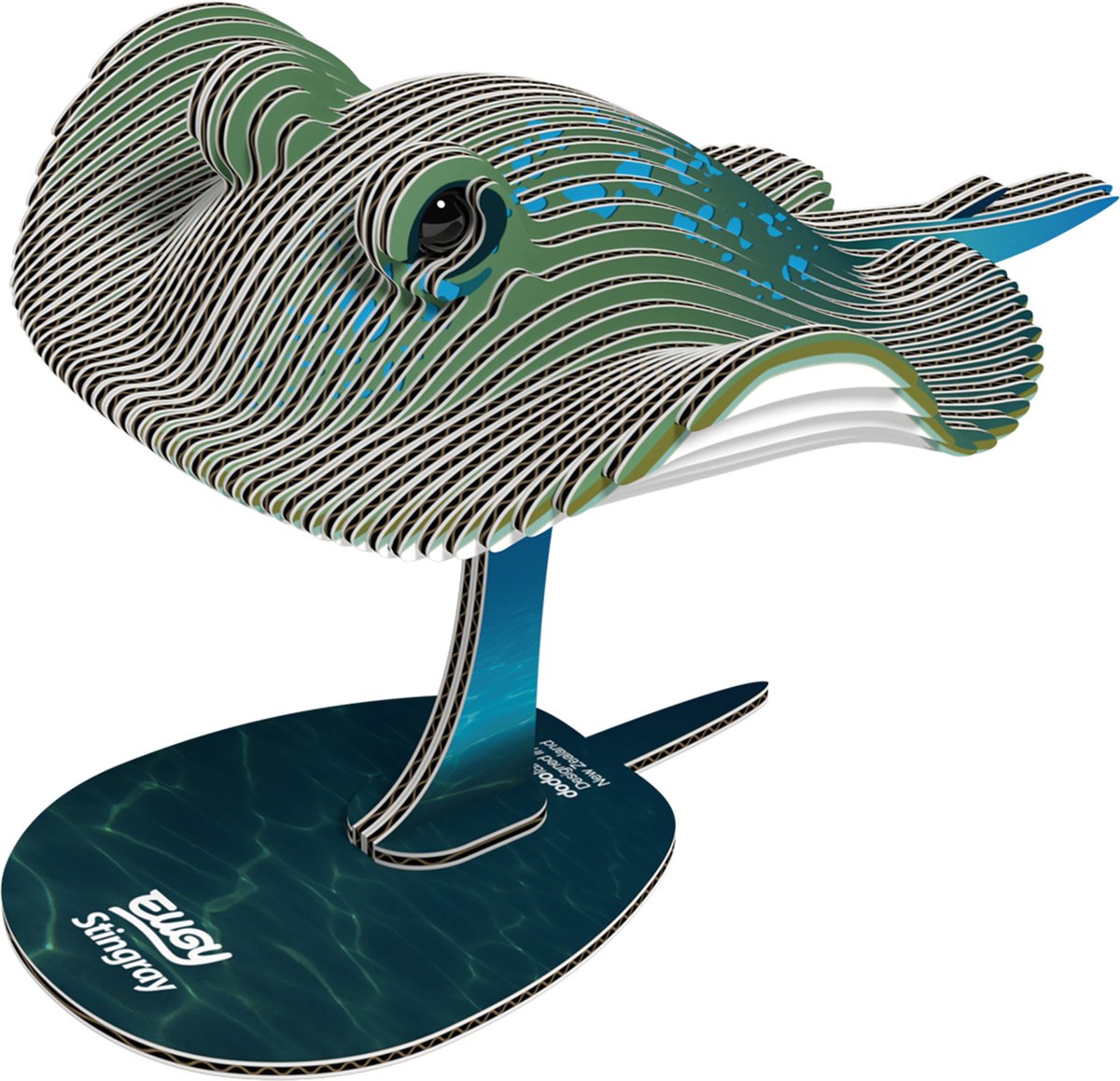 EUGY 3D Puzzel - Rog - Zeedieren - Duurzaam - Verzamel Ze Allemaal - 6 Jaar — afbeelding 2