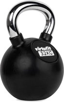 VirtuFit Kettlebell - Rubber/Chroom - 32 kg
