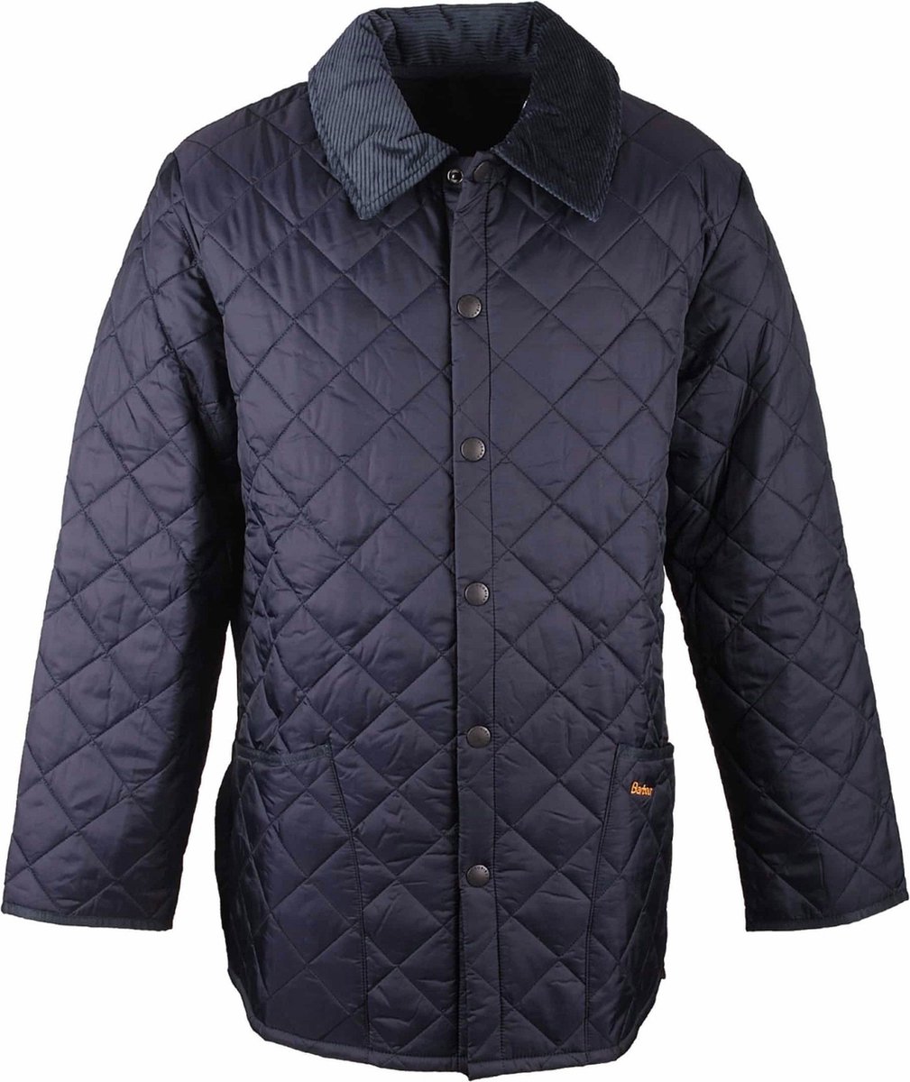 Barbour Liddesdale Jas Navy - Maat 3XL - Heren - Gewatteerde jassen