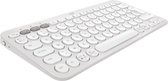 Logitech Pebble Keys 2 K380s clavier RF sans fil + Bluetooth AZERTY Français Blanc