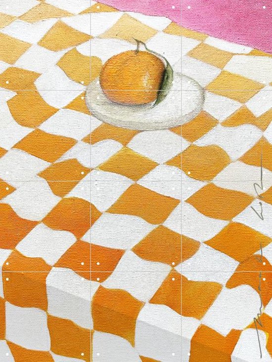 IXXI Clementine - Wanddecoratie - Eten en Drinken - 60 x 80 cm