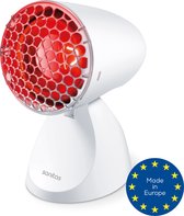 Sanitas SIL 06 Infraroodlamp - Verstelbaar: 5 kantelstanden - Incl. beschermrooster - Medisch gecertificeerd - Incl. bril - 100 Watt - 2 Jaar garantie