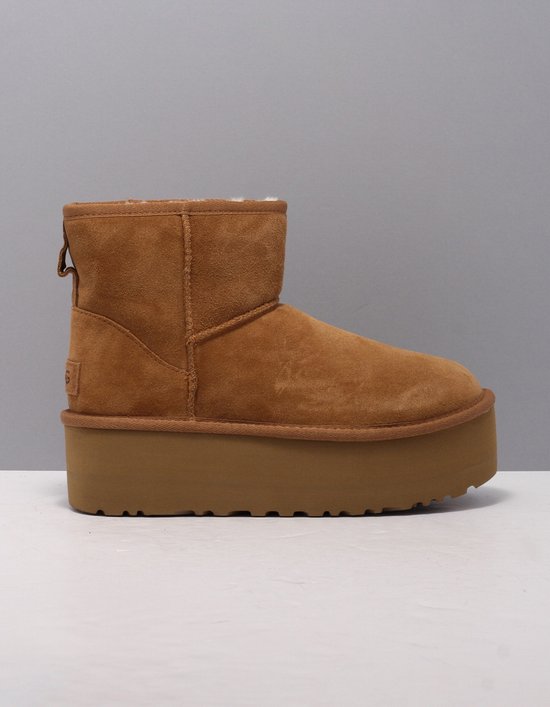 Foto: Ugg w classic mini platform dames laarzen chestnut maat 37