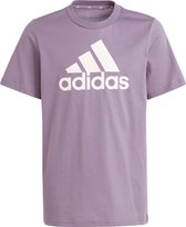 adidas Sportswear Essentials Big Logo Katoenen T-shirt - Kinderen - Paars- 128
