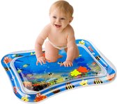 CHPN - Speelmat - Watermat - Mat voor baby - Baby Watermat⁠ - Opblaasbaar⁠ - Strandmat - Universeel - Blauw - Veilige speelmat