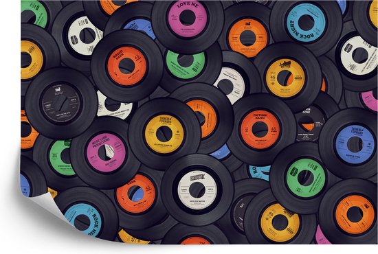 Gatefold grammofoonplaten kartonnen hoes voor 2 LP's, kleur: zwart | LP