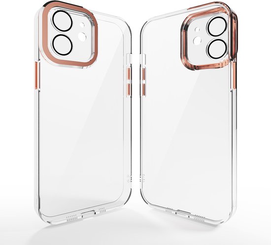 Coque Hybride Robustesse Armor Defender Pour IPhone 11 (6,1") - Transparente Rose Clair - Neuf