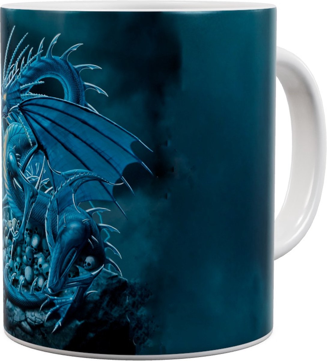 ZONSUSE Dragon Eye beker, middeleeuwse wijnkelk, gotische draak