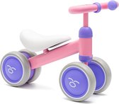 Tricycle balance enfant - Tricycle enfant - Jouets enfants 3 ans - Cadeau anniversaire - Cadeau vacances - Rose