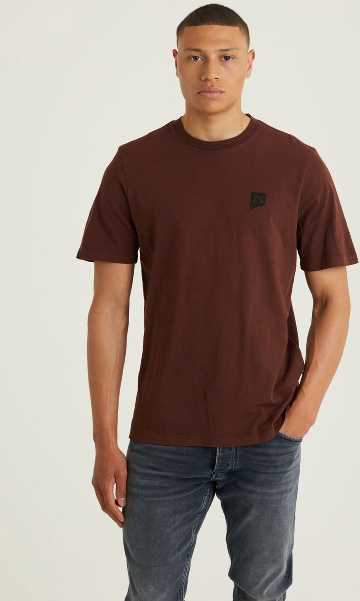 Chasin' T-shirt Eenvoudig T-shirt Ethan Rood Maat L