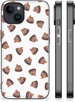 Back Case Geschikt voor iPhone 15 Plus Poep Emojis