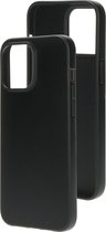 Mobiparts hoesje geschikt voor Apple iPhone 15 Pro Max - Zacht TPU - Schokabsorberend TPU - Grip Coating - Zwart