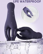 BlissX 4 Finger Vibrator - 10 Vibratiestanden | Perfect voor Mannen, Vrouwen en Nekmassage | Voorspel