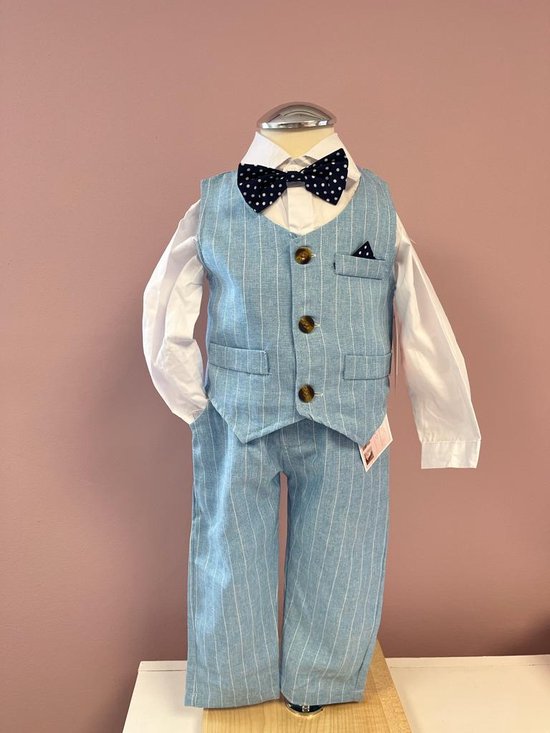 Jongens outfit kostuum jongens boy doopsel feestkleding feest. bol