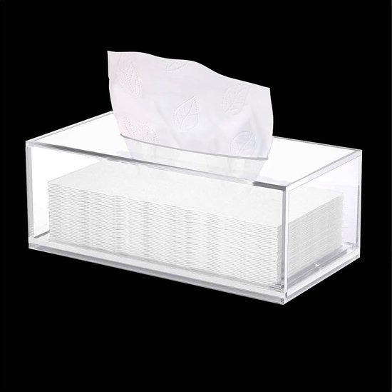 VBS Cosmetische tissue doos Rechthoekig, met ovale opening | Knutselwinkel VBS Hobby