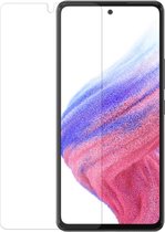 Case2go - Screenprotector voor Samsung Galaxy A53 5G - Case Friendly - Gehard Glas - Transparant