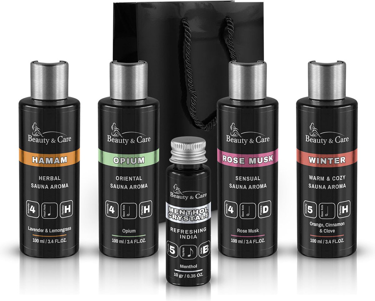 Goedkoopste Beauty & Care - Cadeaupakket sauna Discover M - 1 Set. new