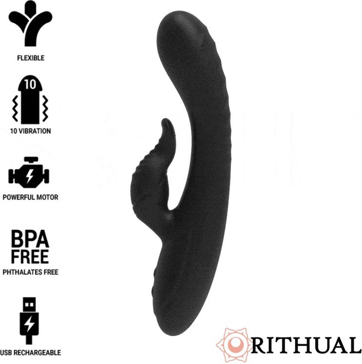 RITHUAL | Rithual Anusara Dual Motor Rechargeable 2.0 Black