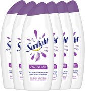 Bol.com Sunlight Zeep - Badschuim - Sensitive Care - pH-Huidneutraal - Voordeelverpakking 6 x 750 ml aanbieding