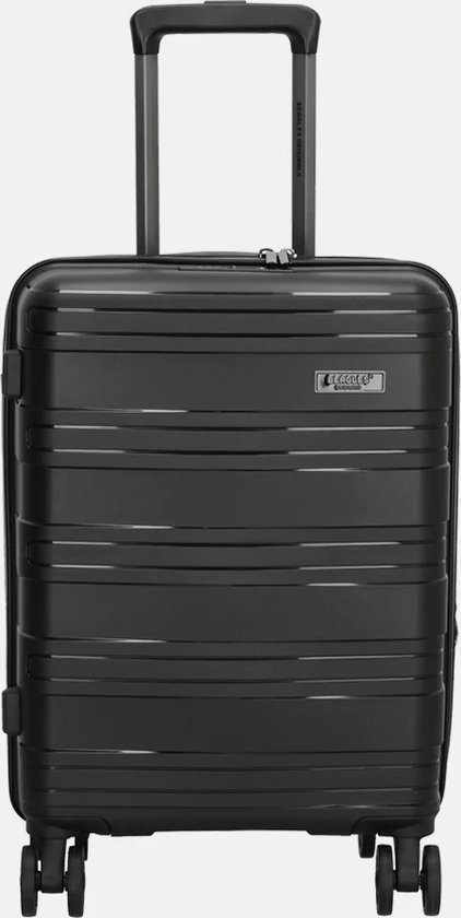 Beagles Spinner handbagage koffer 55 cm zwart
