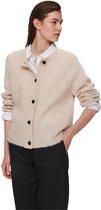 Selected Femme Lulu Ls Knit Short Cardigan Truien & vesten - Beige