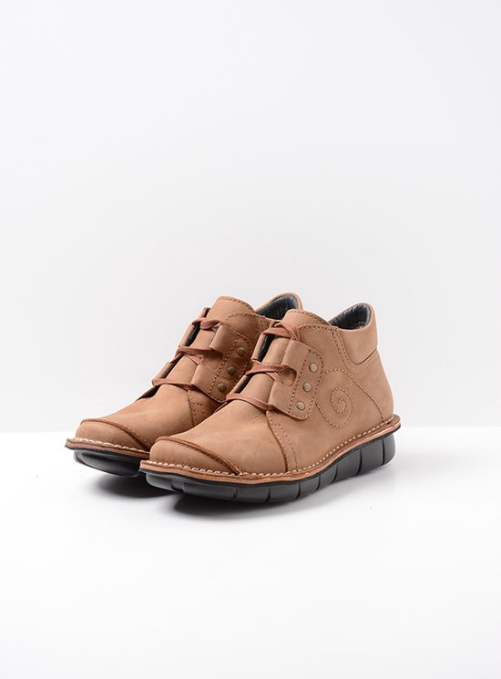 Wolky Comfortschoenen Gallo cognac nubuck