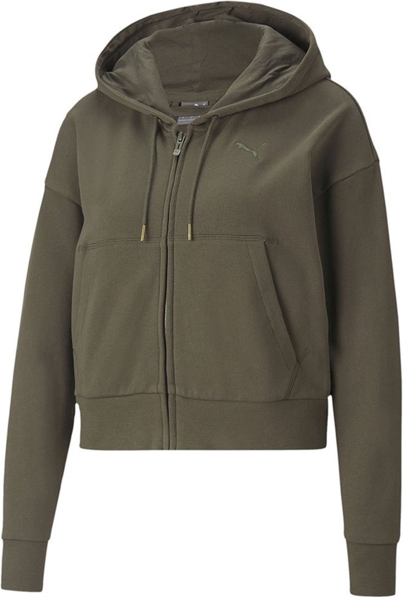 Puma Her Hoodie M Vrouw Grape Leaf