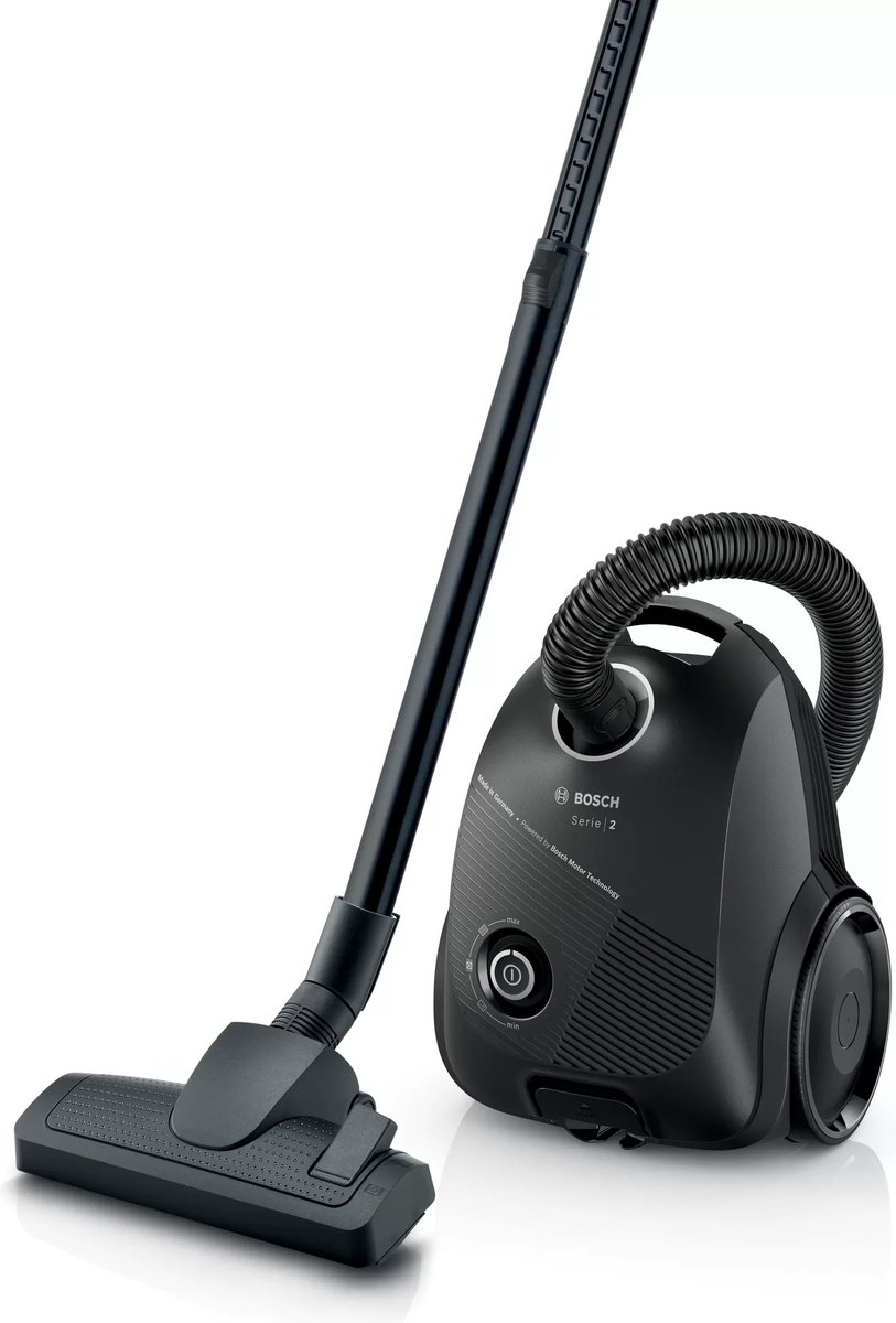 Bosch BGBS2BA2 Serie 2 - Stofzuiger met zak - Zwart