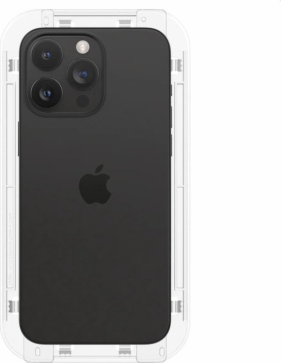 Spigen EZ Fit Screen protector geschikt voor iPhone 15 Pro Max met installatie tools - 2 Stuks
