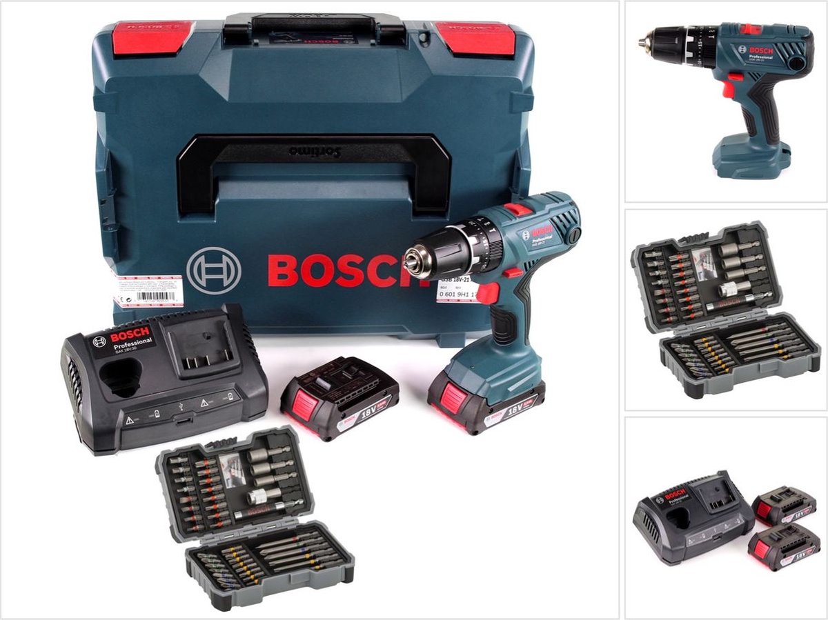 Bosch Professional GSB 18V-21 perceuse-visseuse à percussion sans