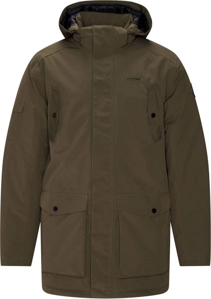 Nordberg Hallstein Winterjas Heren Army Groen