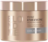 Schwarzkopf Professional - Nourishing mask for highlighting cool blonde shades BLONDME (Tone Enhancing Bonding Mask Cool Blonde s) 200 ml - 200ml